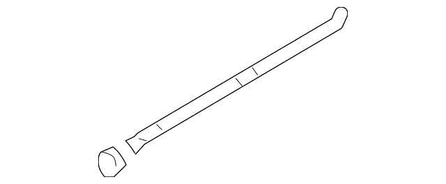Motorcraft™ A/C Refrigerant Suction Hose - Ford (YF-3159)