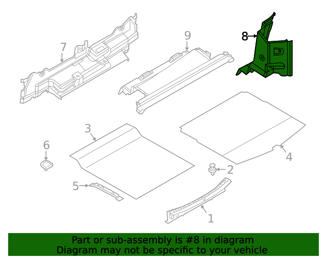 51-47-7-489-598 - Side Trim - 2021-2024 BMW | BMWPartsHub