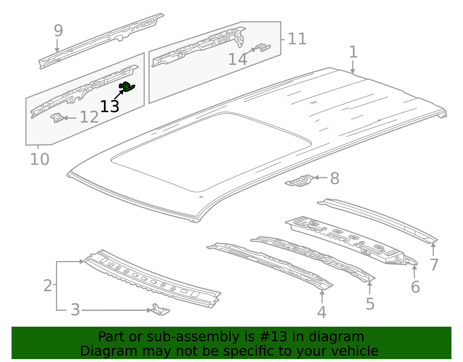 Bracket - GM (84333126)