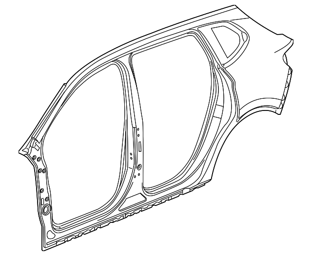 20162020 Buick Envision Body Side Outer Panel 23230380 GM