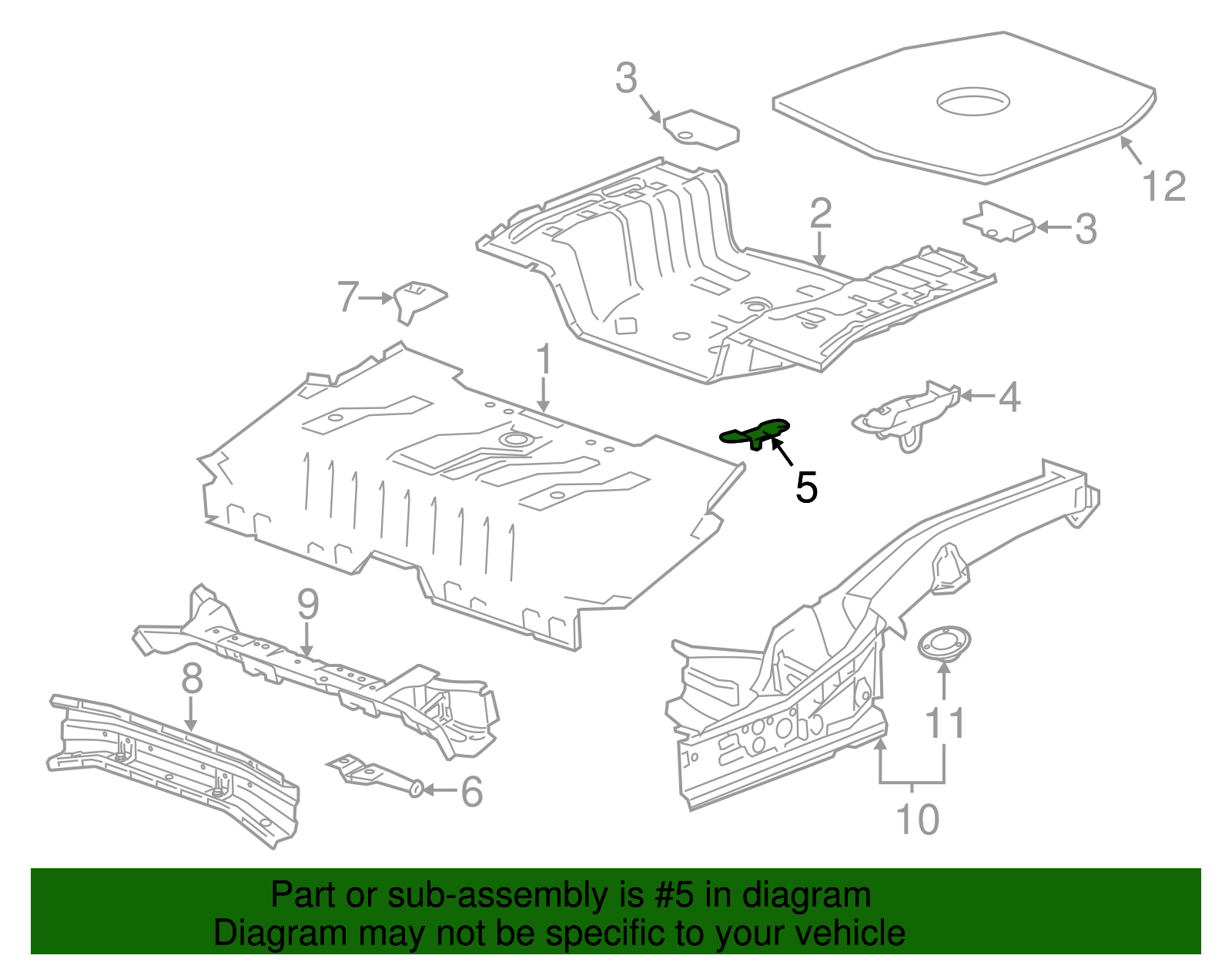 Multi-Purpose Bracket - GM (96847355)