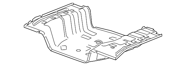Rear Floor Panel - GM (96847021)
