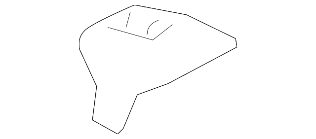 Rear Seat Front Bracket - GM (96847036)