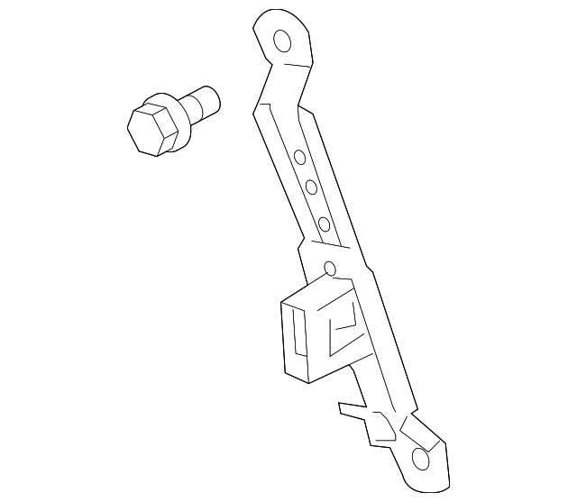 Cashmere Front Seat Shoulder Belt Guide Adjuster - GM (96844976)