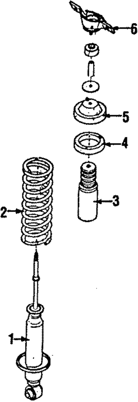 Shocks & Suspension Components for 1988 Subaru RX #2