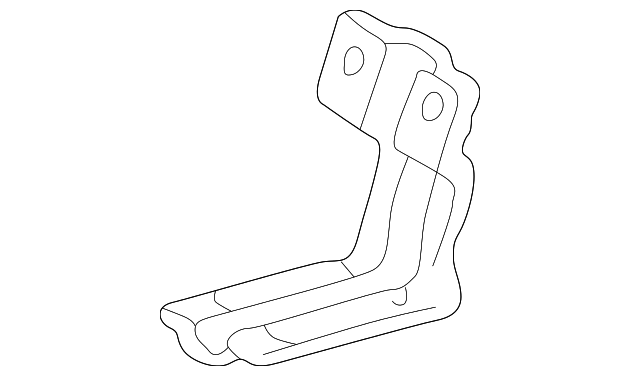 Running Board Center Bracket - Ford (YL3Z-16N463-AA)