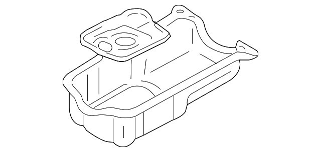 Genuine Hyundai Kia Upper Engine Oil Pan For Tiburon Tucson Sportage 2.7L