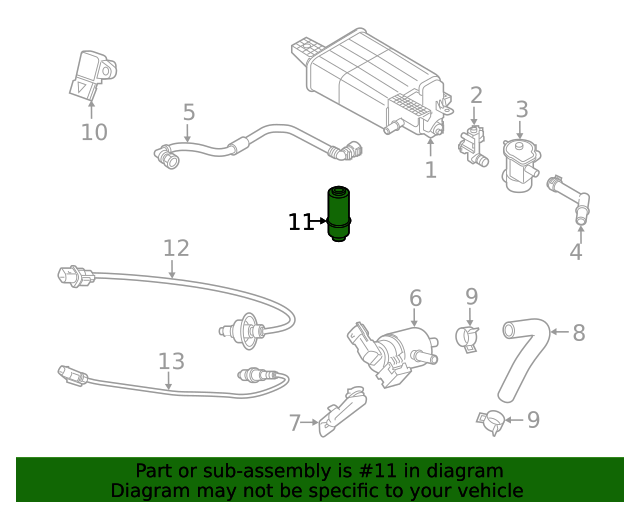20202023 Kia PCV Valve 267402M000 OEM Parts Online