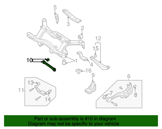 19992009 Subaru OEM NEW 20002009 Subaru Legacy Outback Front Lateral