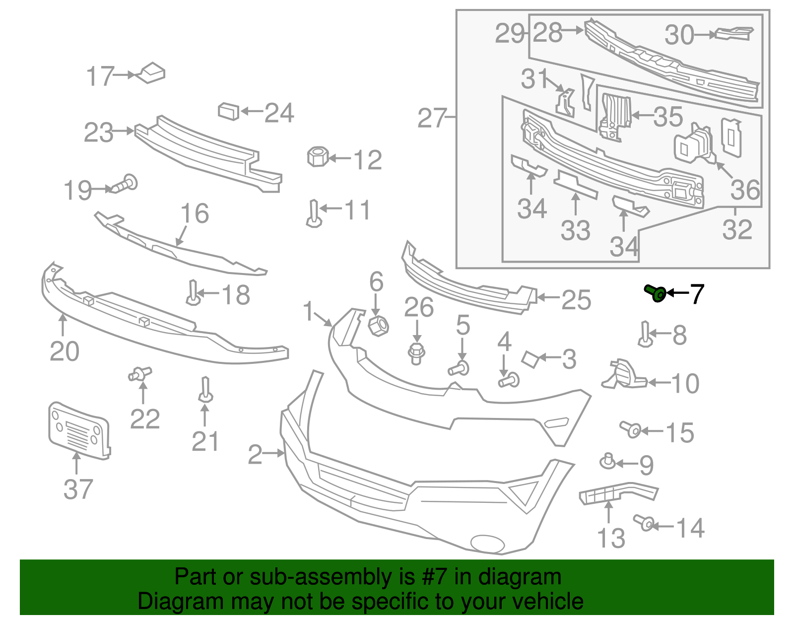 Multi-Purpose Bolt - GM (94520536)