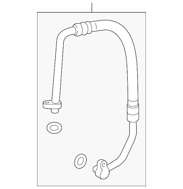 42705098 GM Air Conditioning Evaporator Hose GM Parts Store