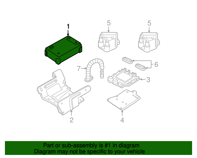 12202203 GM Powertrain Control Module, Remanufactured GM Parts Store