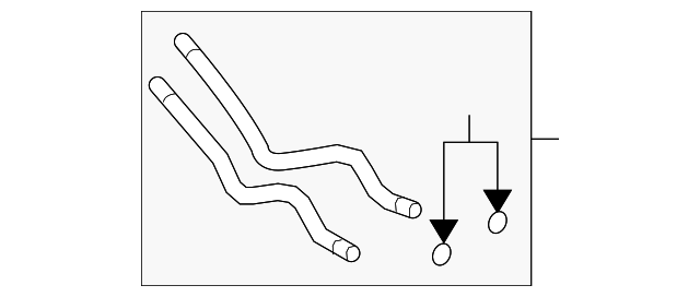 Tube Assembly, Heater Core - GM (09117119)