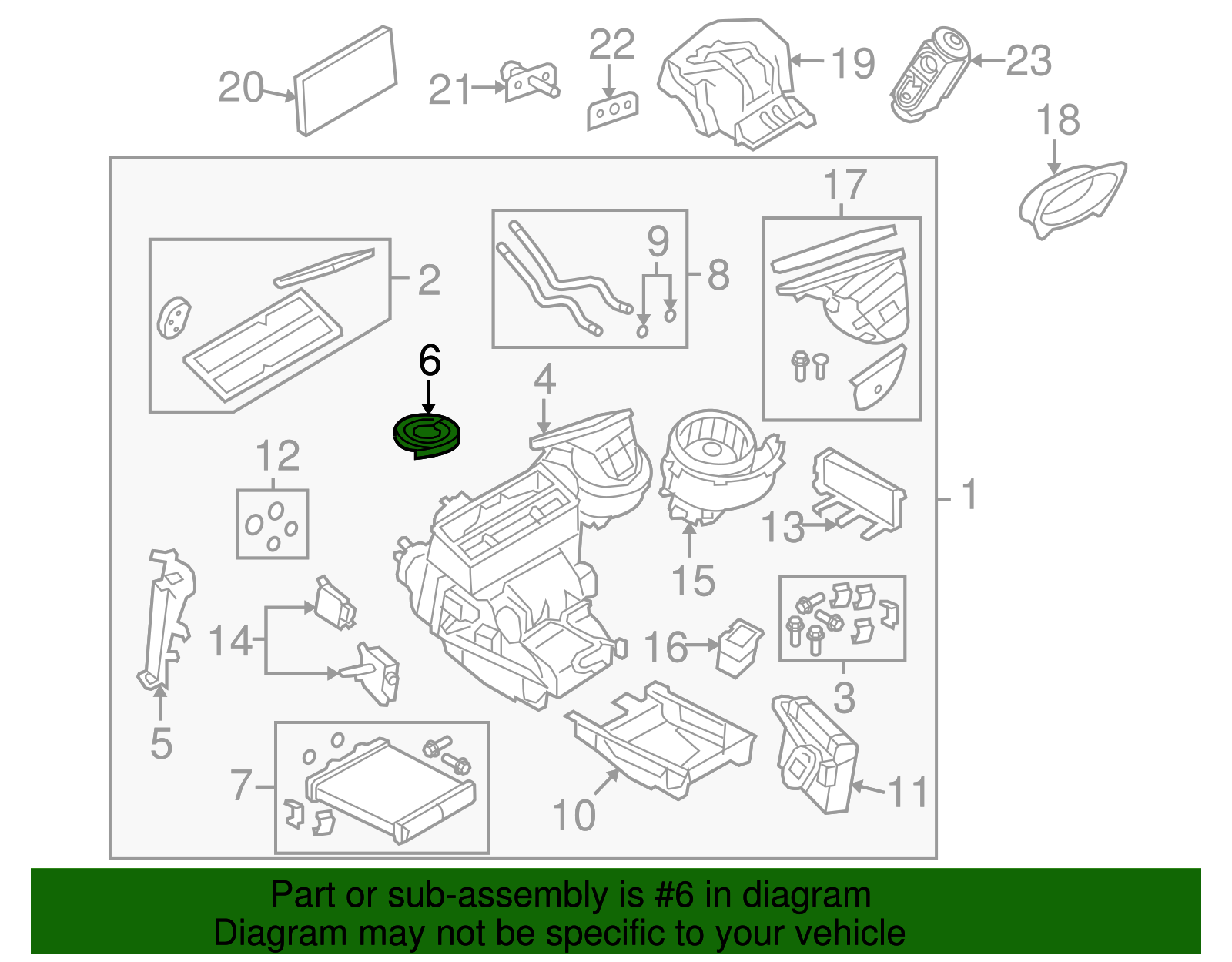 Seal, Pass Compt Air Fltr Acc  Hole Cover - GM (09195079)