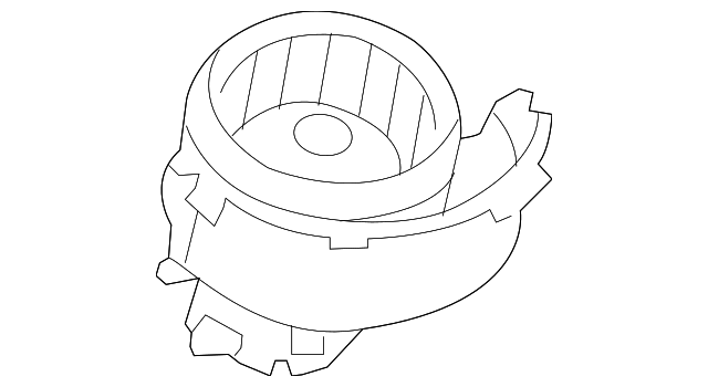 Heating and Air Conditioning Blower Motor - GM (93191900)