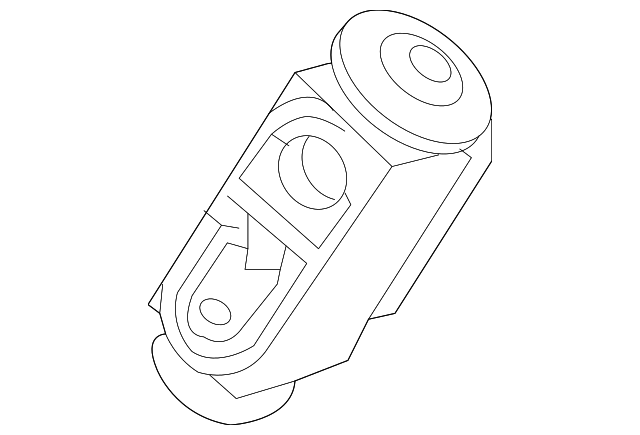 Air Conditioning Expansion Valve Kit with Seals, Valve, Stud, Bolts, and Housing - GM (93189551)