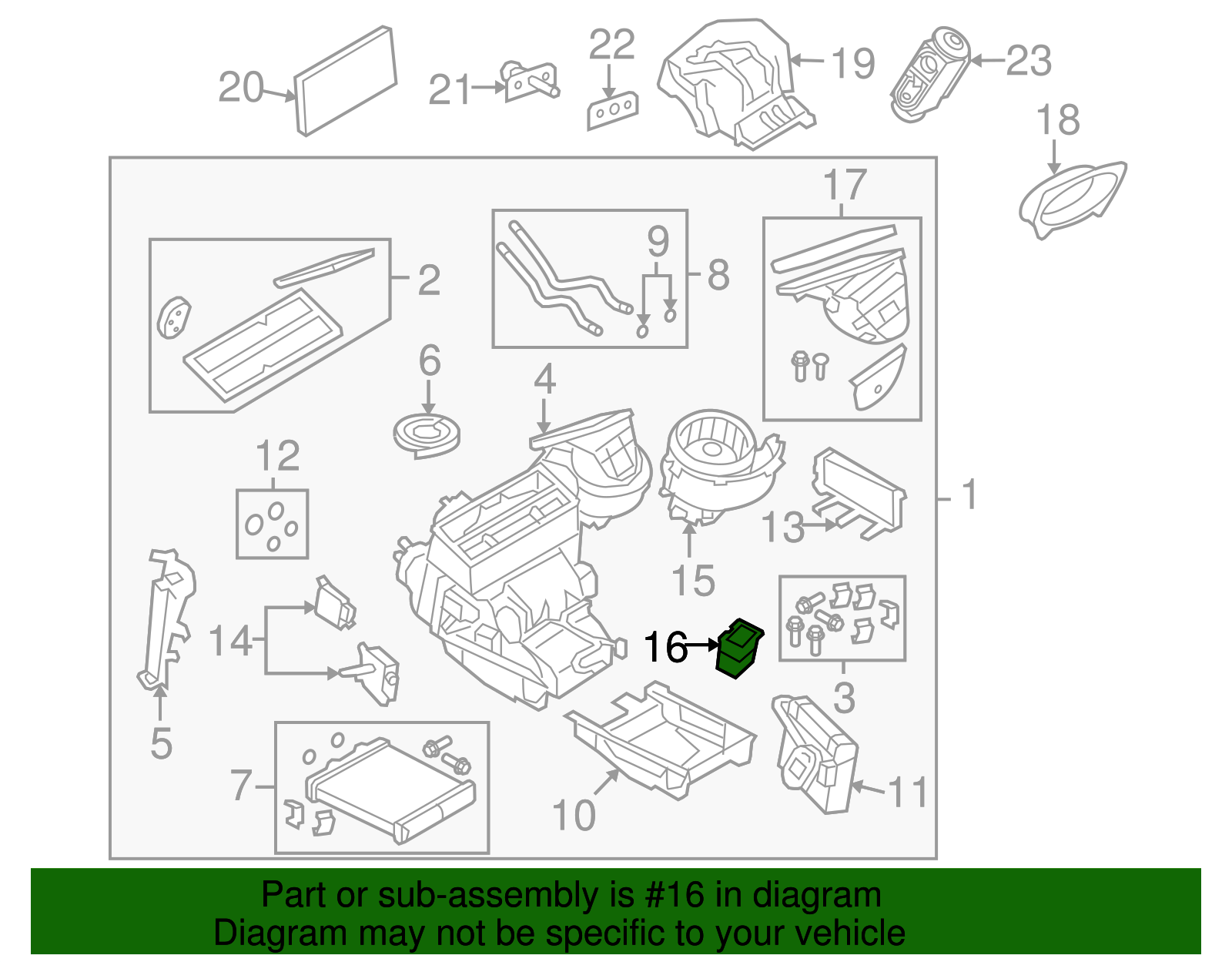 Heating and Air Conditioning Blower Motor Resistor - GM (93180051)