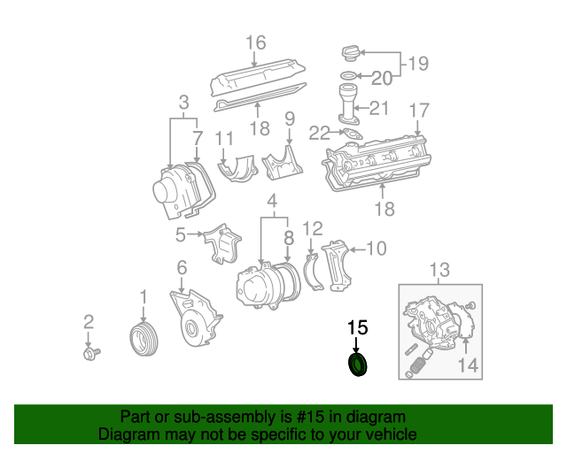 90311A0001 Engine Crankshaft Seal 19902010 Lexus Longo Lexus Parts