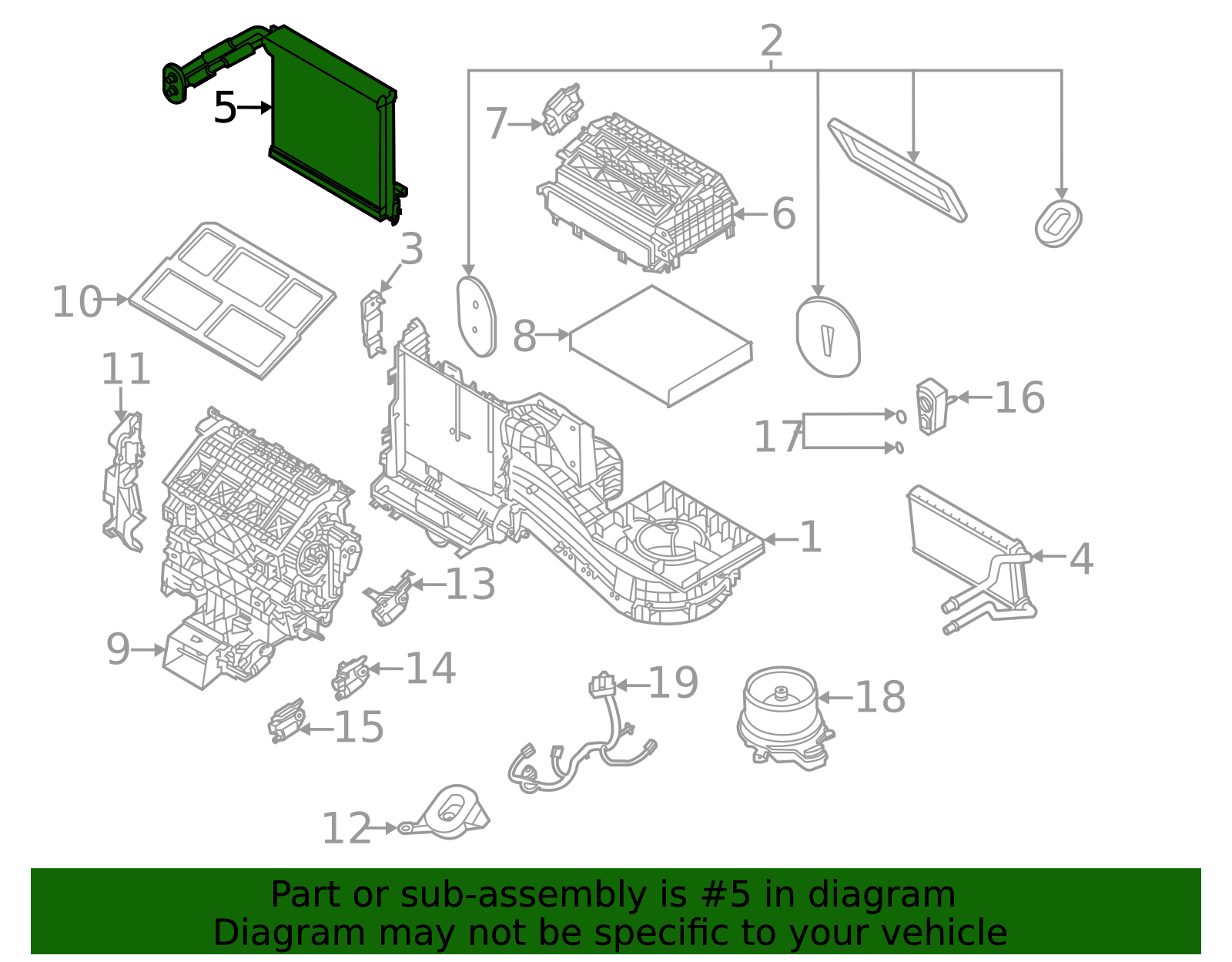 Motorcraft™ Evaporator Core - Ford (YK-277)