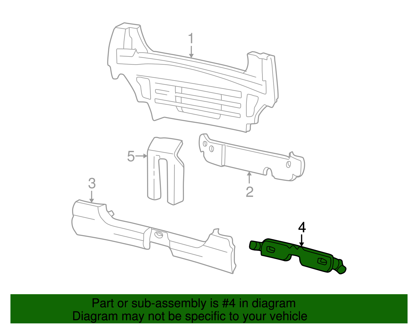 Lower Reinforced Anchor Plate - Ford (XW4Z-5443216-AA)