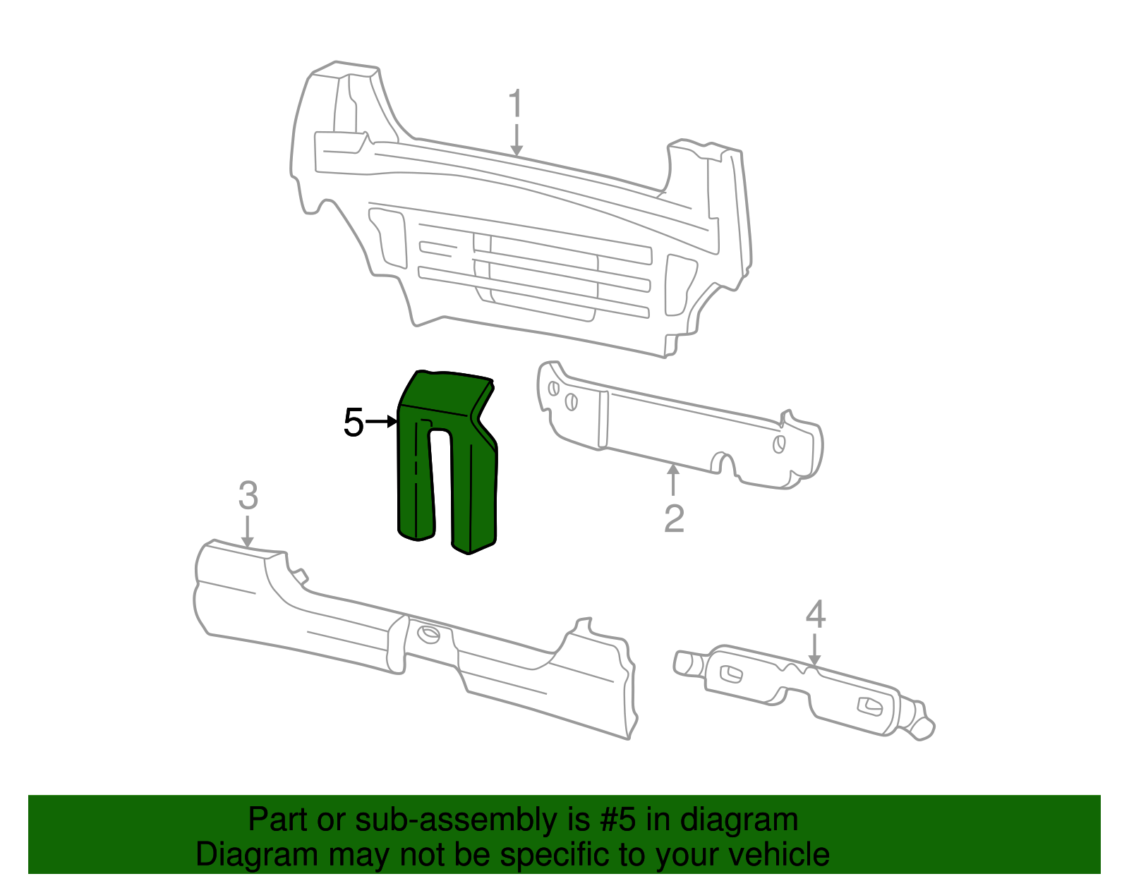 Striker Support - Ford (XW4Z-5443235-AA)