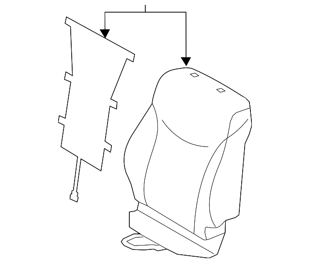 2015 2017 toyota prius v seat back cover 71073 47820 c5 manhattan Prius Drawing seat back cover toyota (71073 47820 c5)