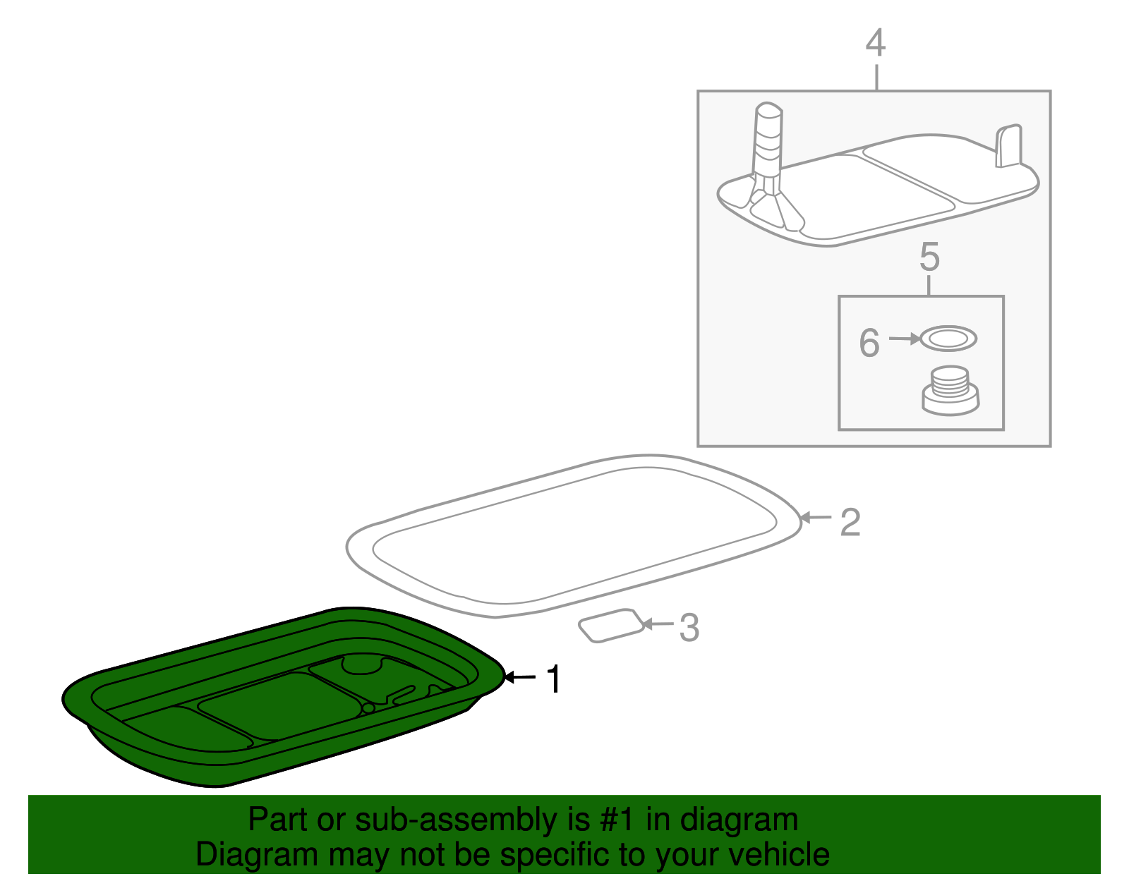 Pan Kit, A/Transmission Fluid - GM (96043177)