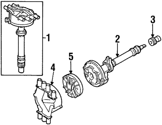 Distributor Drive Gear ACDelco GM Original Equipment 19052845 Distributor Drive Gear ACDelco GM Original Equipment 19052845