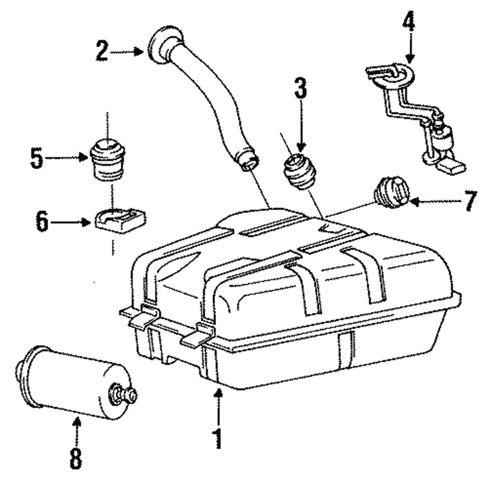 Fuel Pump - Volkswagen (893-906-091-E)