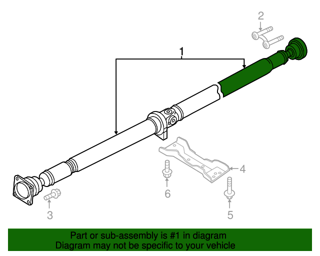 FB5Z4R602A Drive Shaft 20162019 Ford Explorer Ford OEM Parts Direct