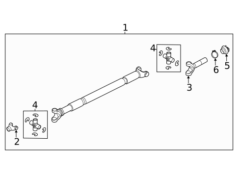 Drive Shaft for 2020 Lincoln Aviator | OEM Parts Online