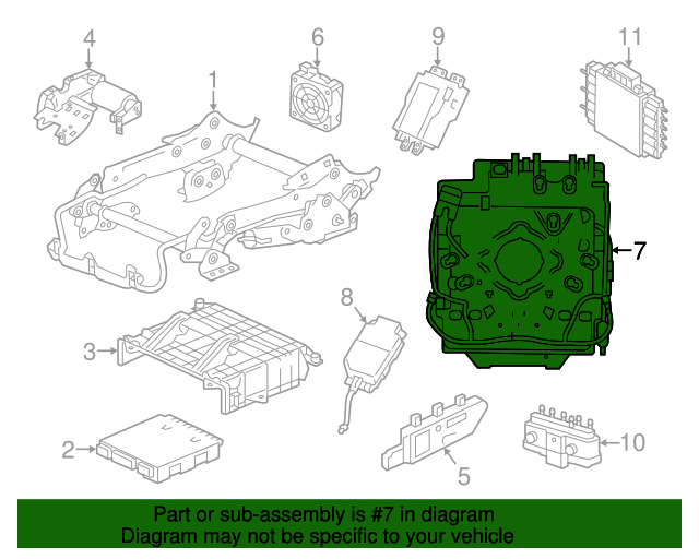 4H0886879E Lumbar Support 20112018 Audi Audi Parts Store