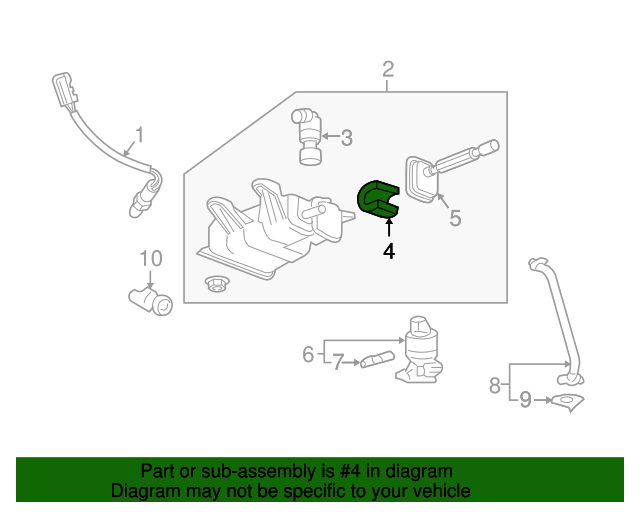 19208019 GM Vapor Canister Filter Kit with Seal GM Parts Store
