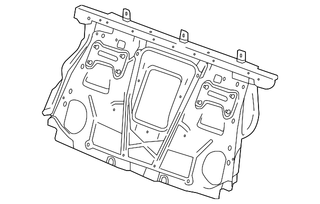 Rear Seat Back Body Panel - GM (84088995)