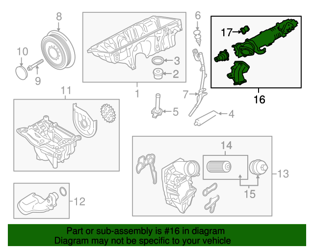 20142018 BMW X5 Intake Manifold 11618514731 OEM Parts Online