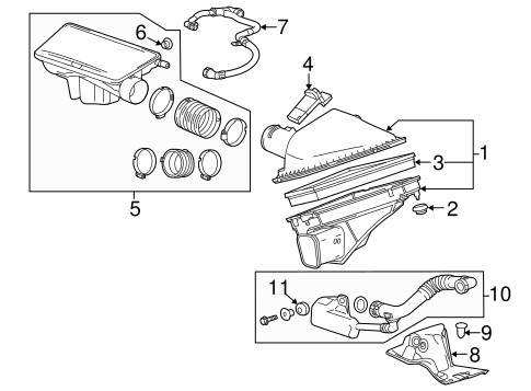 Air Intake for 2014 Cadillac ATS GM Parts Center