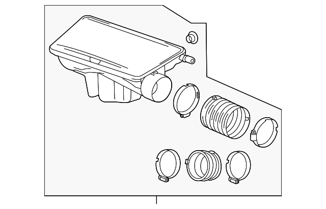 thumbnail image 2 of Genuine GM Air Cleaner Outlet Duct 22958768 For Cadillac ATS 2013-2016 2 of 2