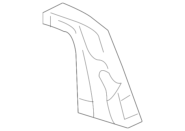 Driver Side Rear Inner Upper Side Body Panel - GM (10366339)
