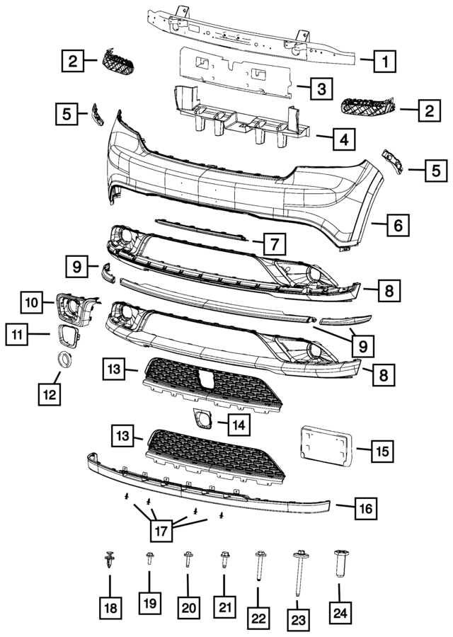 Applique Mopar (5113669AB) Tasca Auto Parts