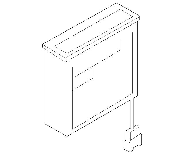 20052015 Audi Glove Box 6Disc CD Changer 8E0057111D Genuine Audi