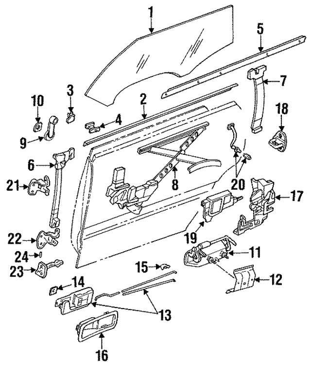 19912001 Subaru Door Jamb Switch 83331KC000 Subaru Parts Store