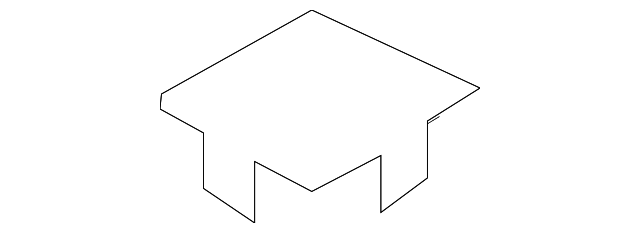 Track Cover Front Cap - Ford (LB5Z-78114A68-AA)