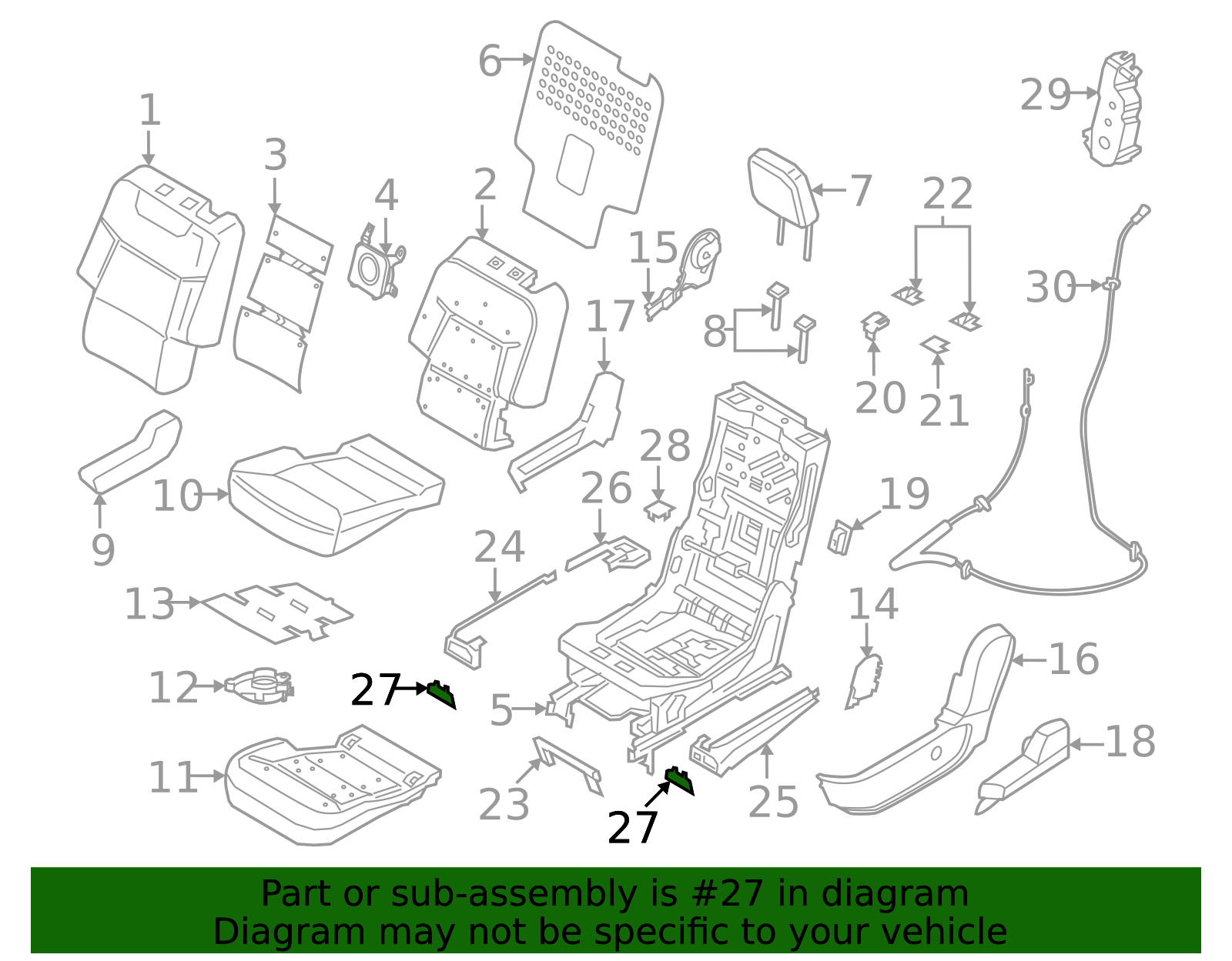Track Cover - Ford (LB5Z-7861748-AAC)