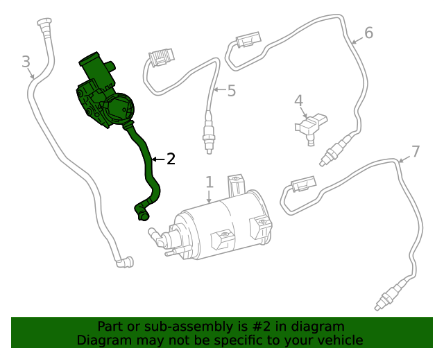 16137404081 20182022 BMW Vent Valve (16137404081) BMW of South