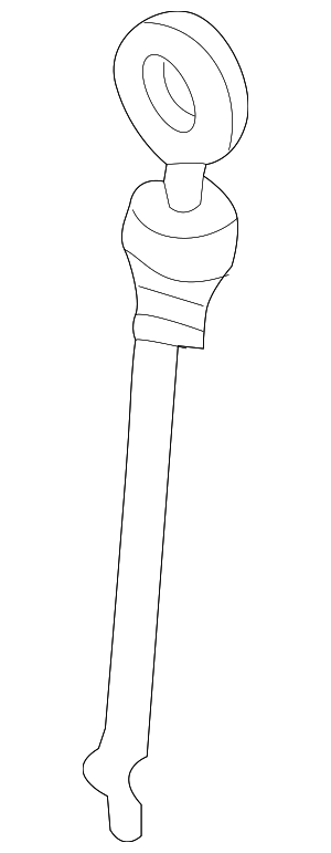 thumbnail image 2 of OEM 2005-2014 Nissan Xterra Frontier 4.0L Engine Oil Level Dipstick 11140-EA20B 2 of 10
