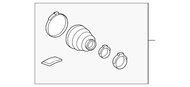 Boot Kit - Toyota (04427-06510)