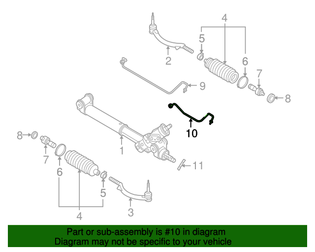 26100270 GM Power Steering Line GM Parts Store