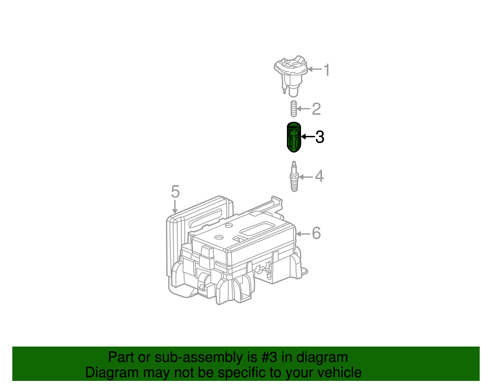 Ignition Coil Boot - GM (88894174)