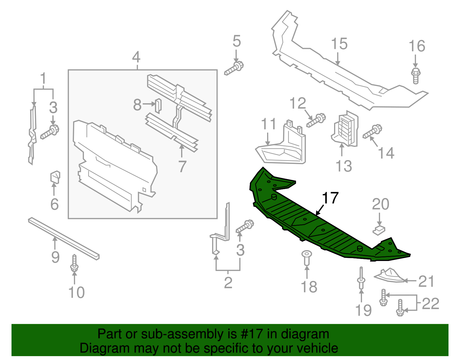 Under Cover - Ford (GD9Z-8310-A)