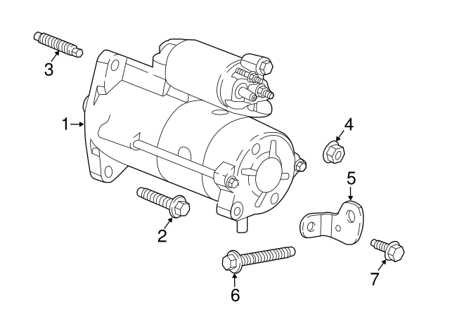 ACDelco 12680615 GM Original Equipment Starter